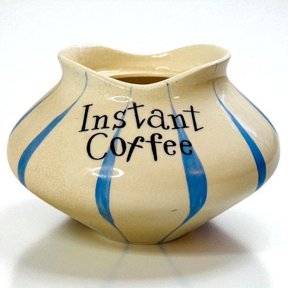 Holt Howard Pixieware Instant Coffee Condiment Jar Vintage 1958 Bottom Only HTF - Picture 1 of 12